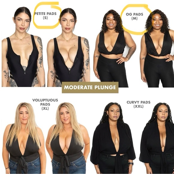 Misses Kisses famous backless, strapless bra kit- shallow and moderate plunge! - Picture 5 of 8